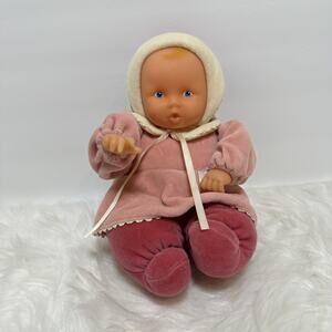 Corolle Babicorolle Babipouce Grenadine Doll Pink Red Soft Blonde Blue Eyes 2002